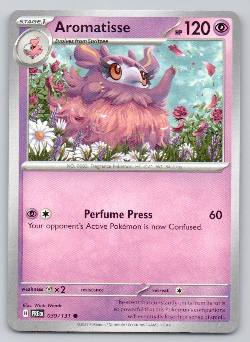 Aromatisse 039 NOR Card - Prismatic Evolutions