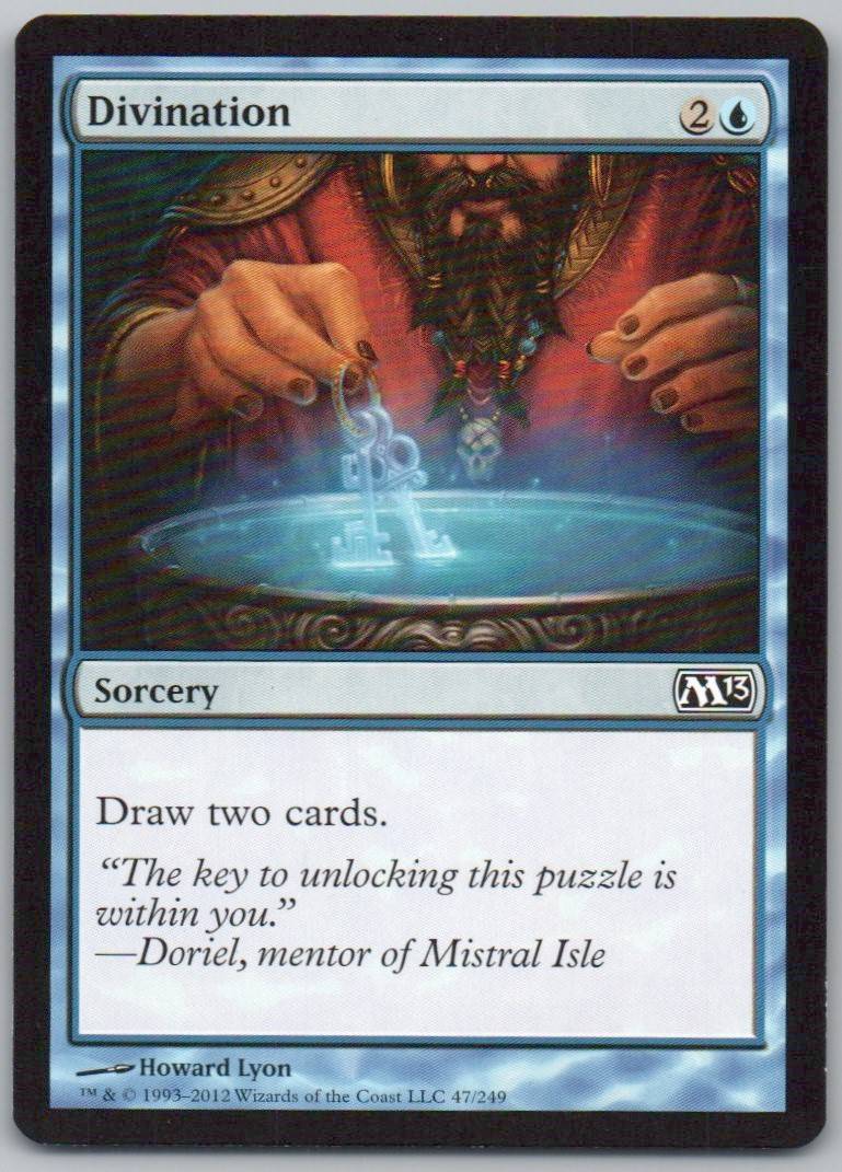 Divination 47 Normal Sorcery Card - Magic 2013