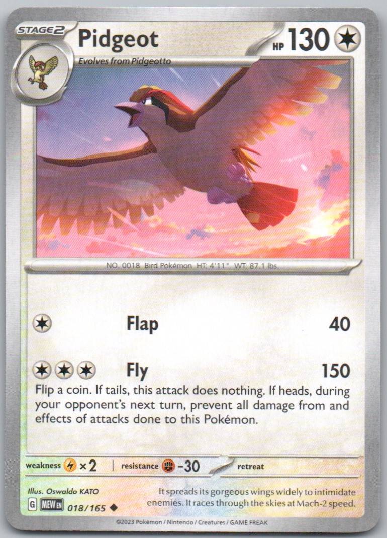 18 - Pidgeot