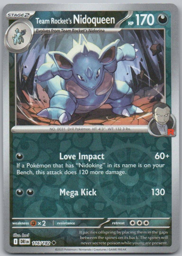 116 - Team Rocket's Nidoqueen