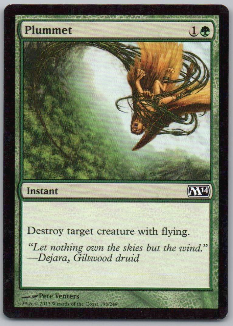 Plummet 188 Normal Instant Card - Magic 2014