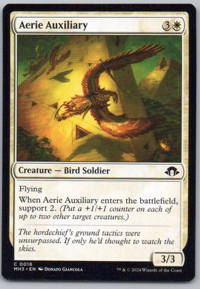 Aerie Auxiliary 18 0 Creature Card - Modern Horizons 3