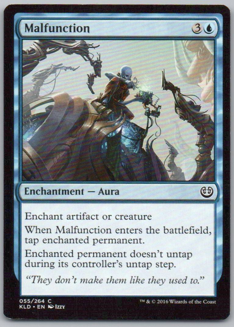 Malfunction 55 Normal Enchantment Card - Kaladesh