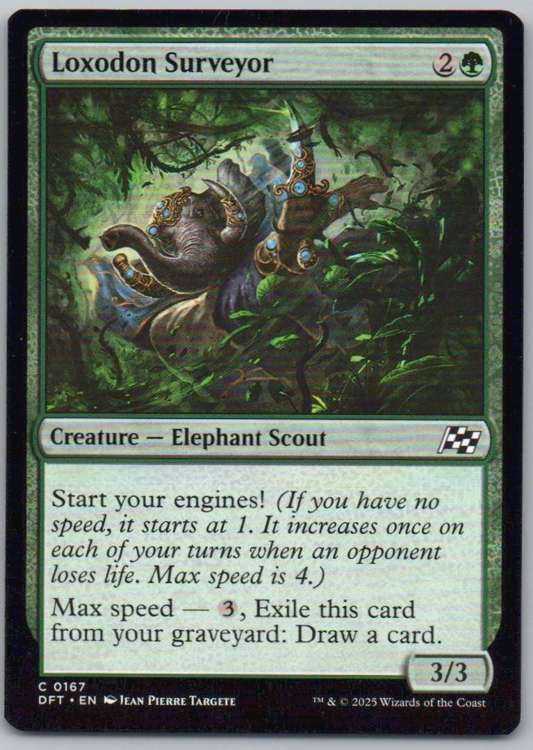 Loxodon Surveyor 167 Normal Creature Card - Aetherdrift