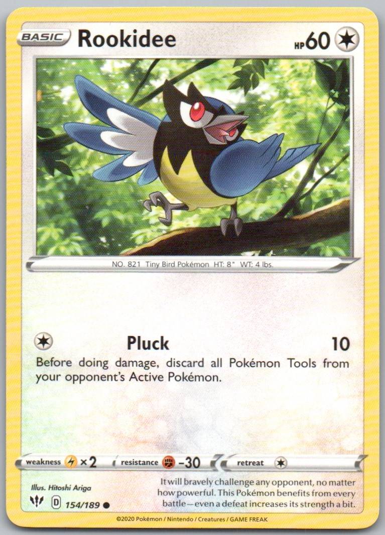 Rookidee 154 Normal Colorless Card - Darkness Ablaze
