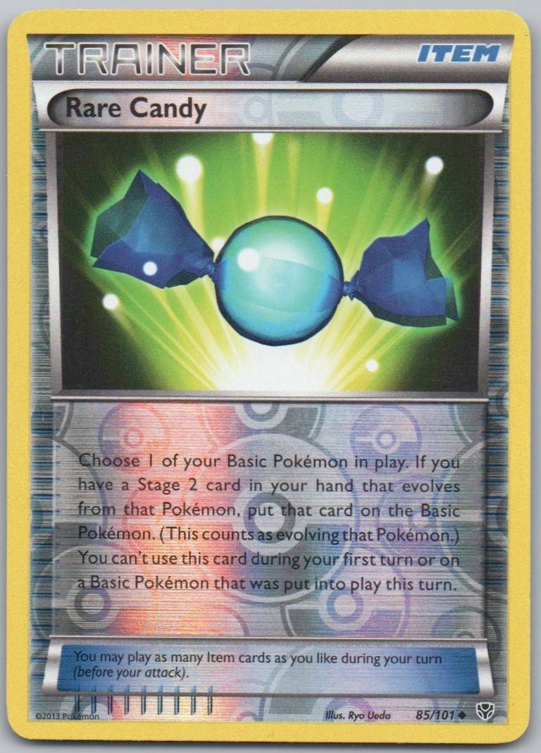 Rare Candy 085 Normal Trainer Card - Plasma Blast