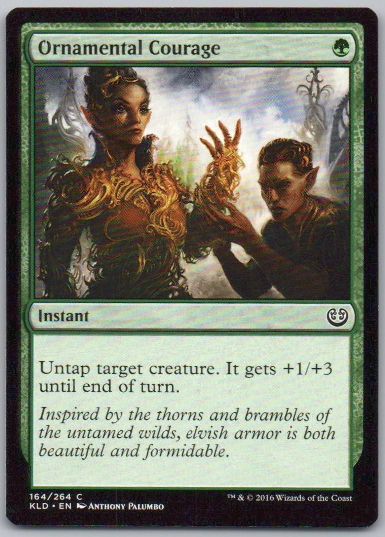 Ornamental Courage 164 Normal Instant Card - Kaladesh