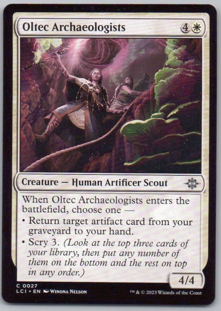 Oltec Archaeologists 27 0 Creature Card - The Lost Caverns of Ixalan