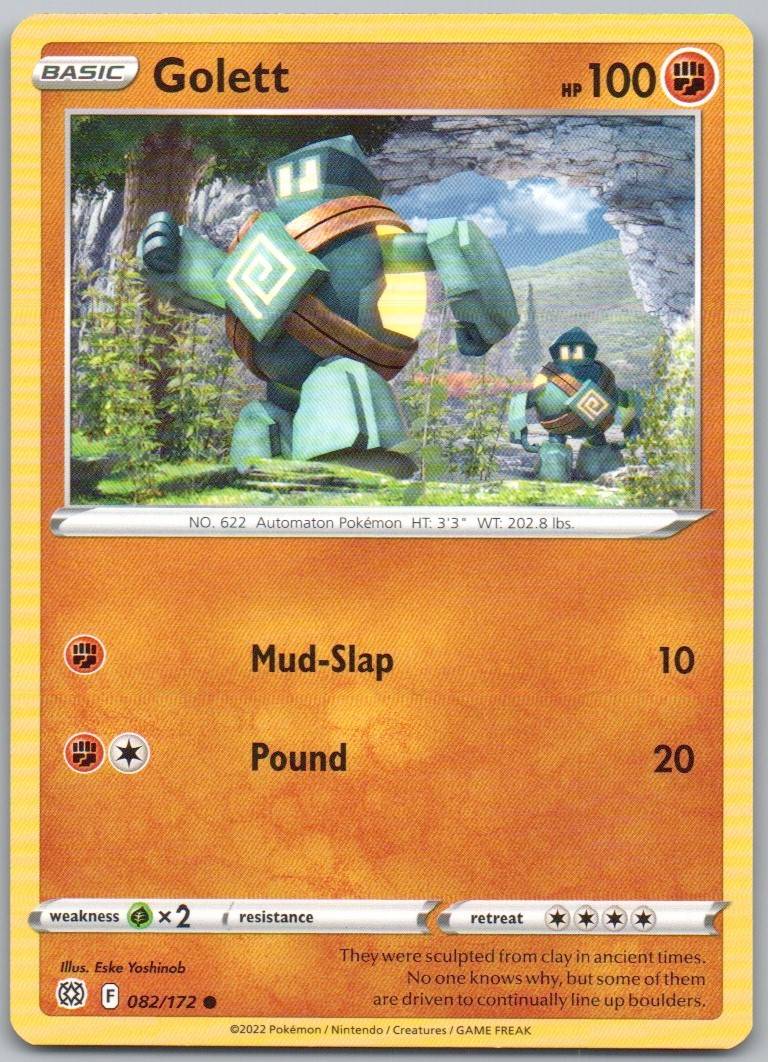 Golett 082 Normal Fighting Card - Brilliant Stars