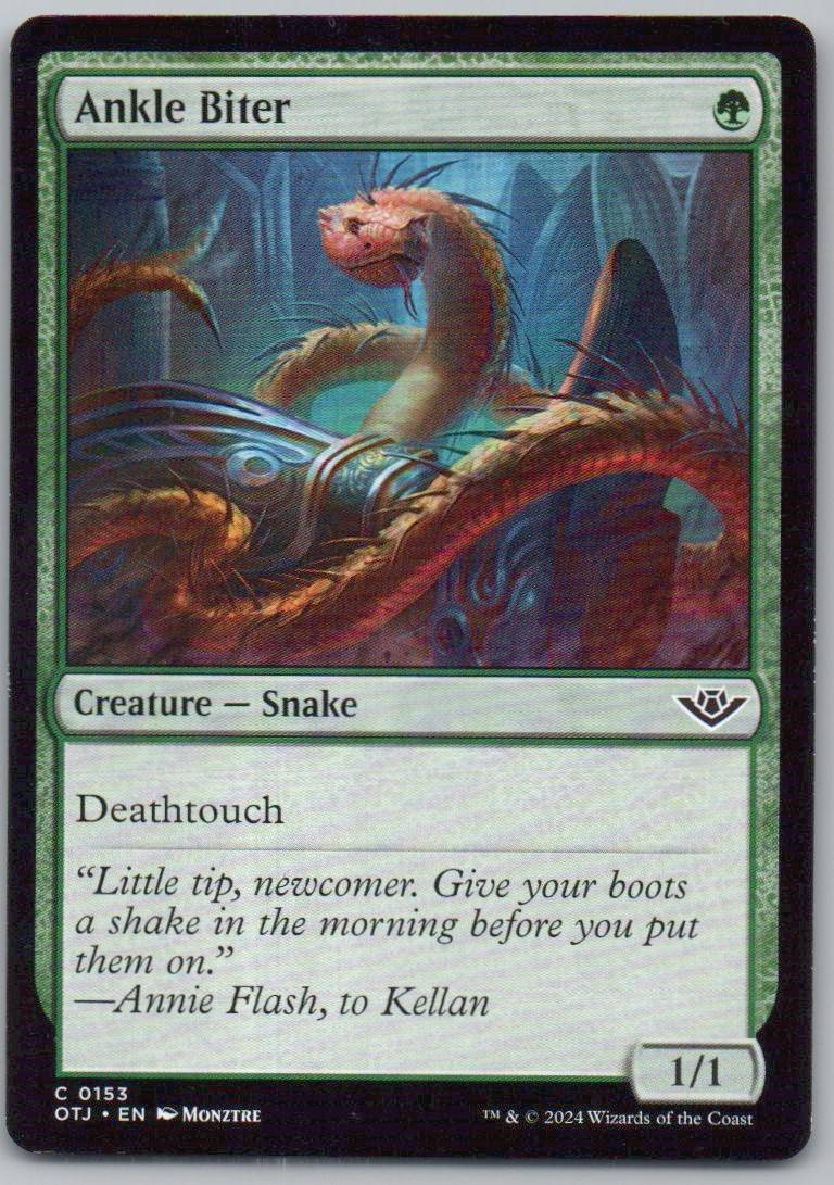 Ankle Biter 153 Normal Creature Card - Outlaws of Thunder Junction