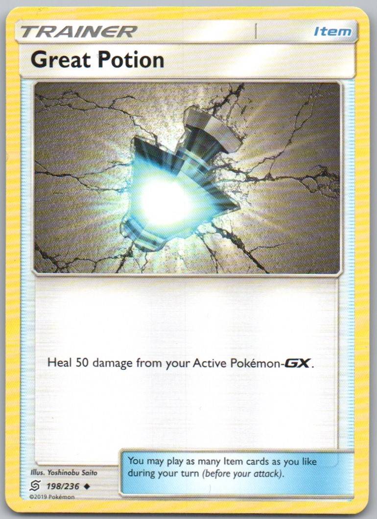 Great Potion 198 Normal Trainer Card - Unified Minds