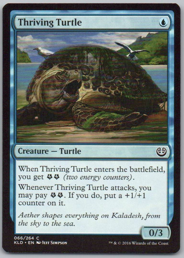 Thriving Turtle 66 Normal Creature Card - Kaladesh