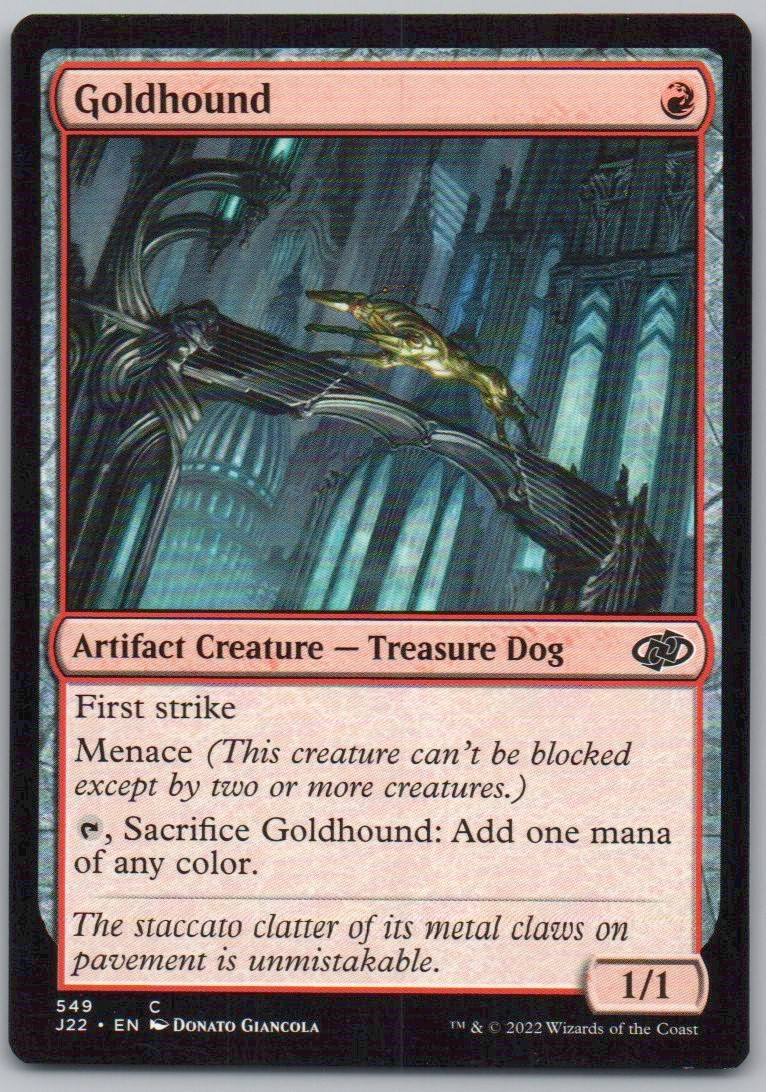 Goldhound 549 0 Artifact Card - Jumpstart 2022