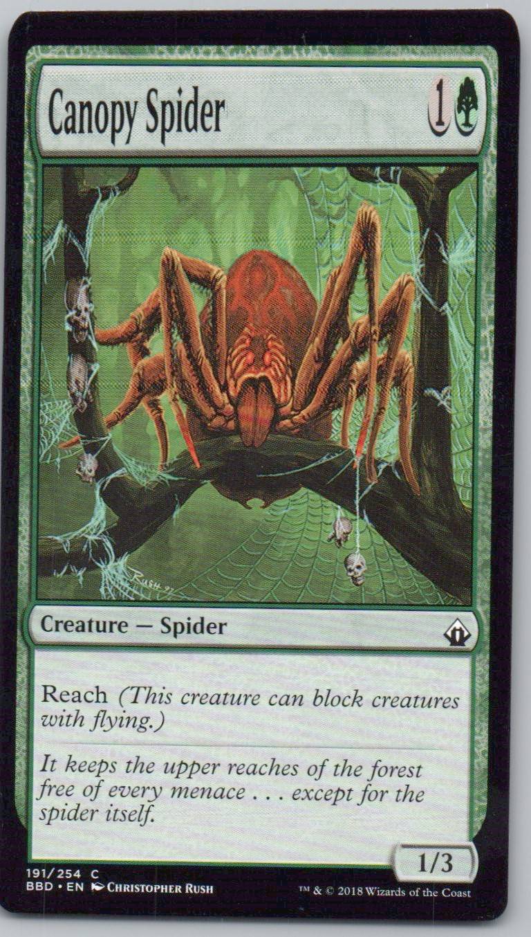 Canopy Spider 191 Normal Creature Card - Battlebond