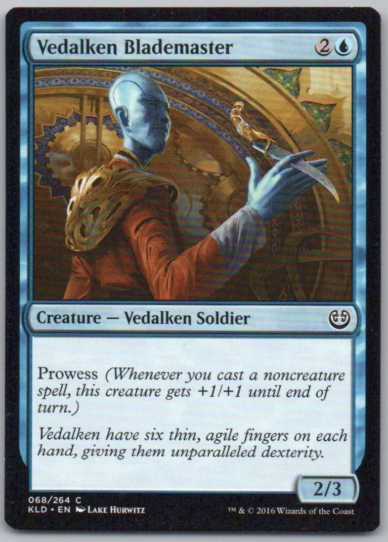 Vedalken Blademaster 68 Normal Creature Card - Kaladesh