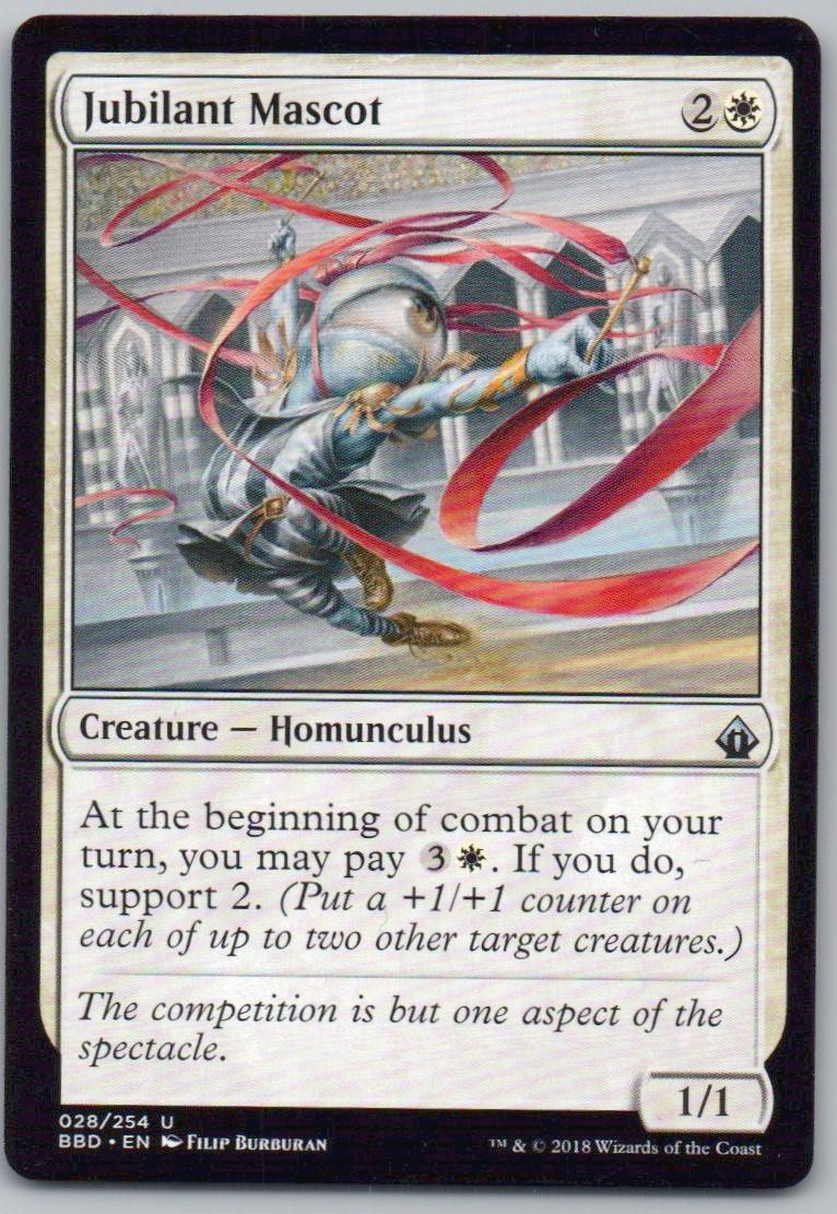 Jubilant Mascot 28 Normal Creature Card - Battlebond