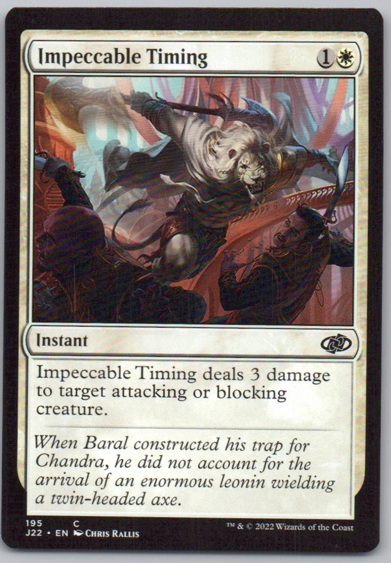 Impeccable Timing 195 0 Instant Card - Jumpstart 2022