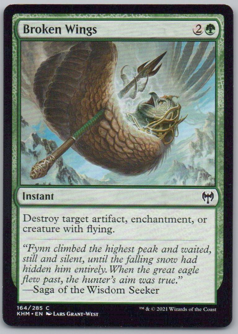 Broken Wings 164 Normal Instant Card - Kaldheim