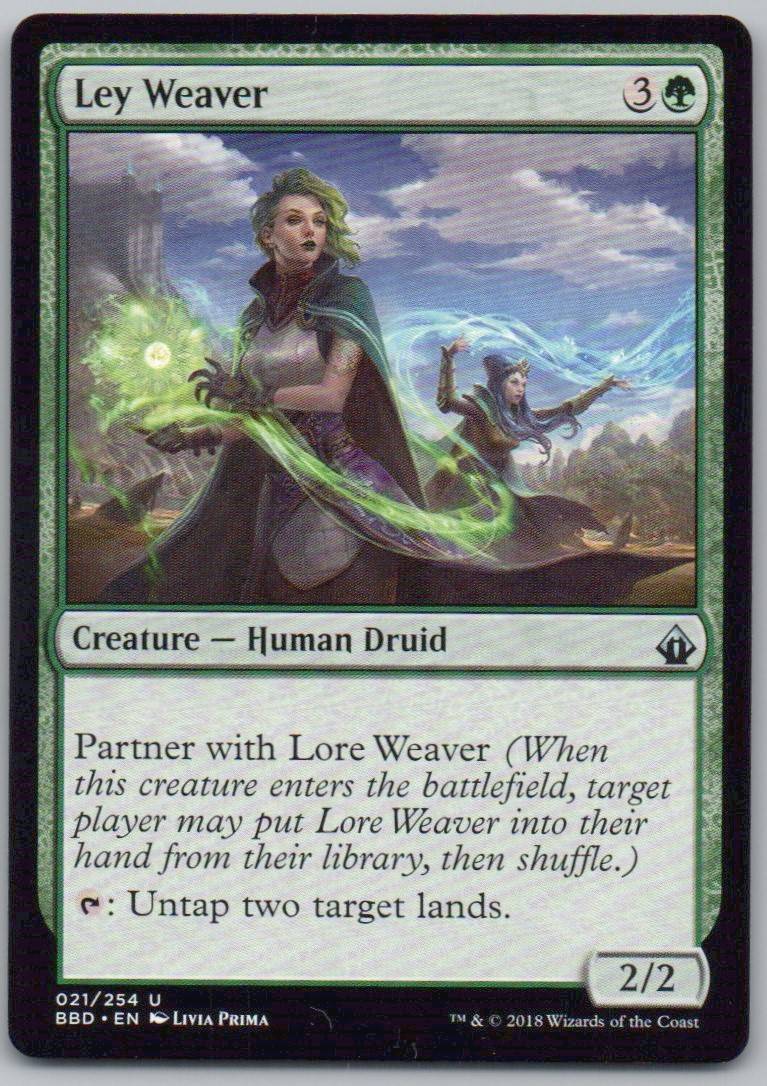 Ley Weaver 21 Normal Creature Card - Battlebond