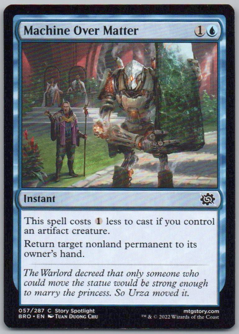 Machine Over Matter 57 Normal Instant Card - The Brothers' War