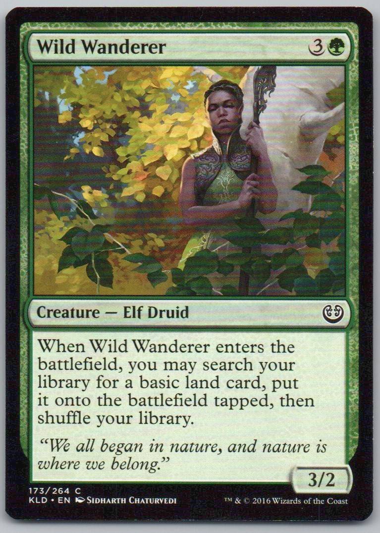 Wild Wanderer 173 Normal Creature Card - Kaladesh