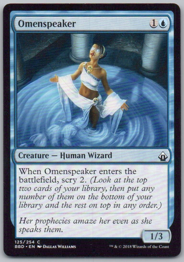 Omenspeaker 125 Normal Creature Card - Battlebond