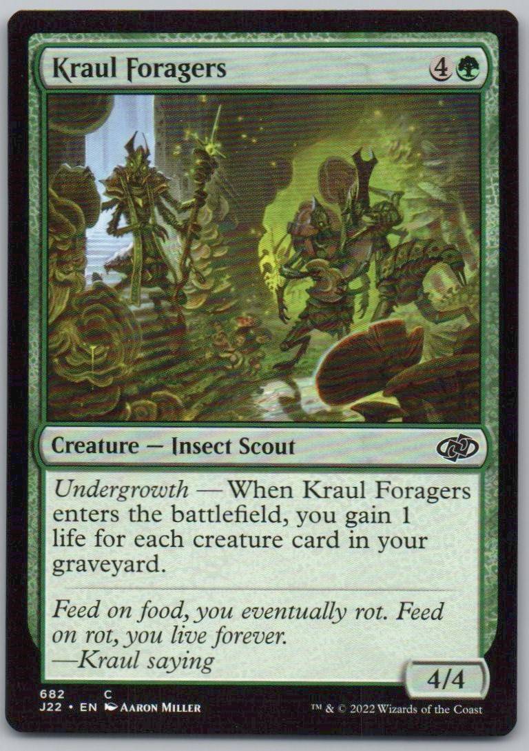 Kraul Foragers 682 0 Creature Card - Jumpstart 2022