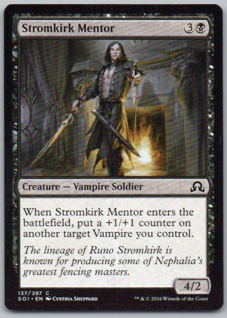 Stromkirk Mentor 137 Normal Creature Card - Shadows over Innistrad