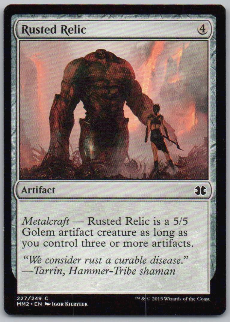 Rusted Relic 227 Normal Artifact Card - Modern Masters 2015
