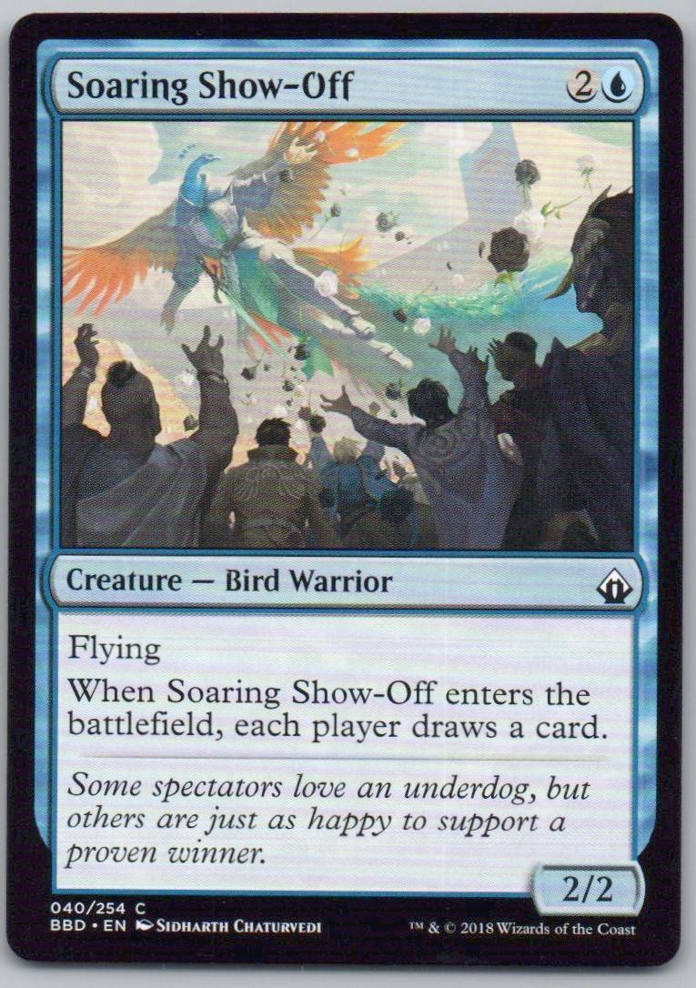Soaring Show-Off 40 Normal Creature Card - Battlebond