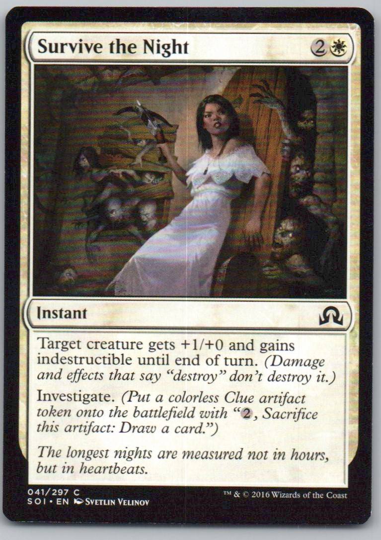 Survive the Night 41 Normal Instant Card - Shadows over Innistrad