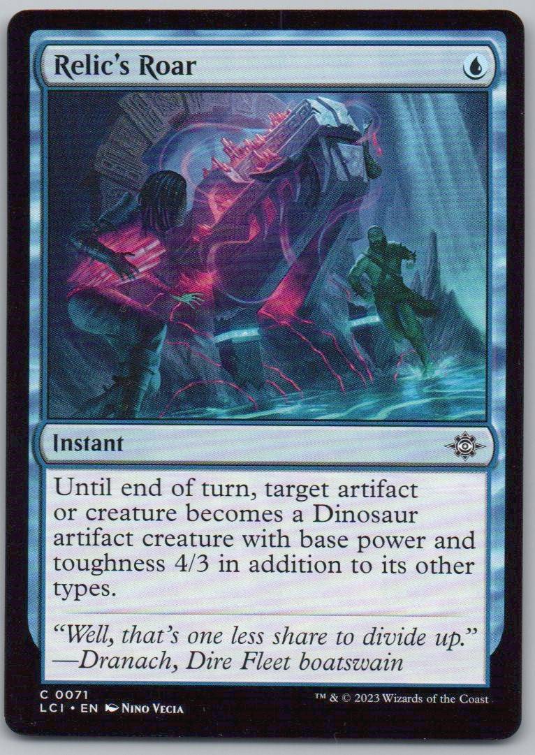 Relic's Roar 71 0 Instant Card - The Lost Caverns of Ixalan