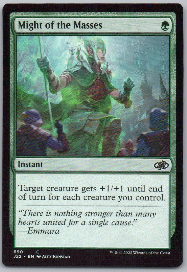 Might of the Masses 690 0 Instant Card - Jumpstart 2022
