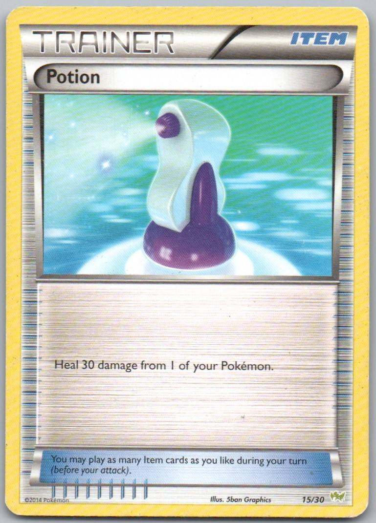 Potion (#15 015 Normal Trainer Card - XY Trainer Kit: Sylveon & Noivern