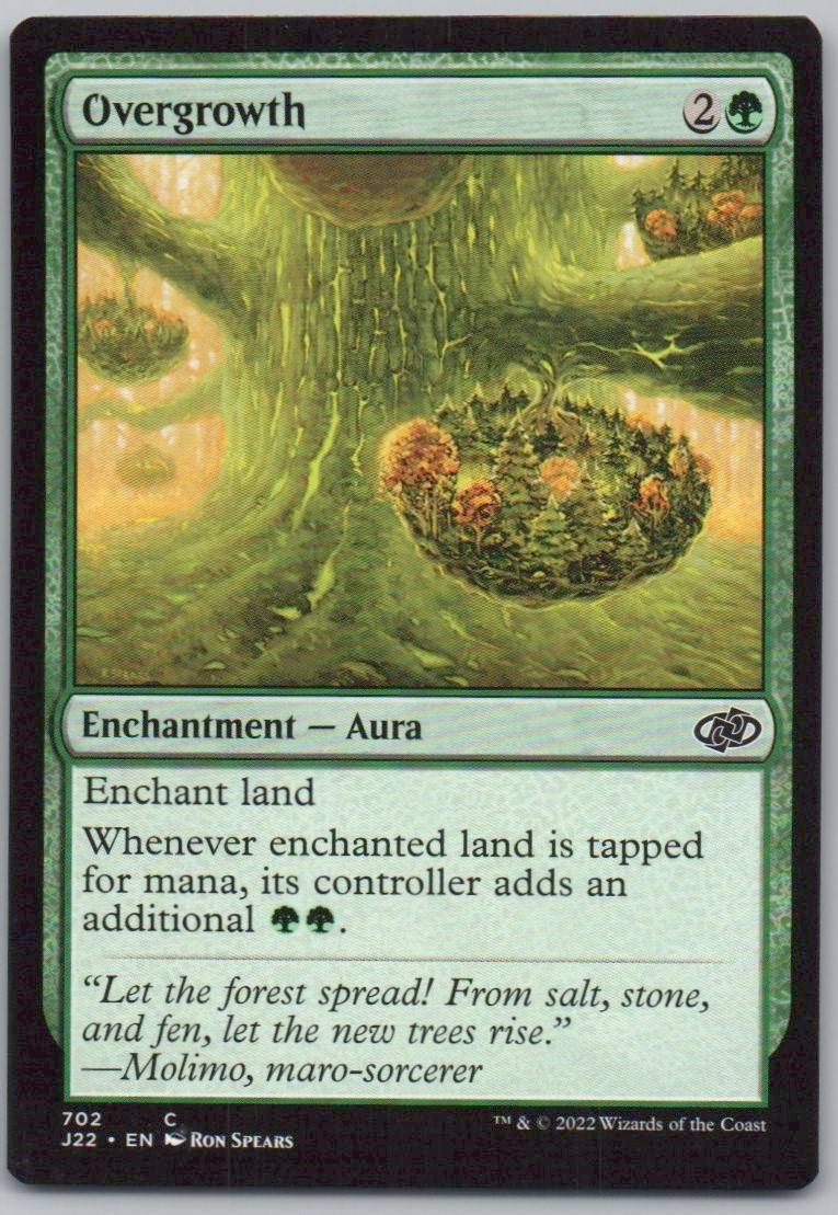 Overgrowth 702 0 Enchantment Card - Jumpstart 2022