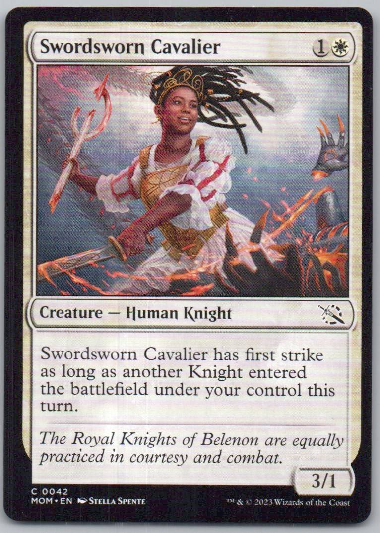 Swordsworn Cavalier 42 0 Creature Card - March of the Machine