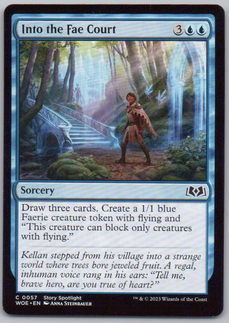 Into the Fae Court 57 Normal Sorcery Card - Wilds of Eldraine
