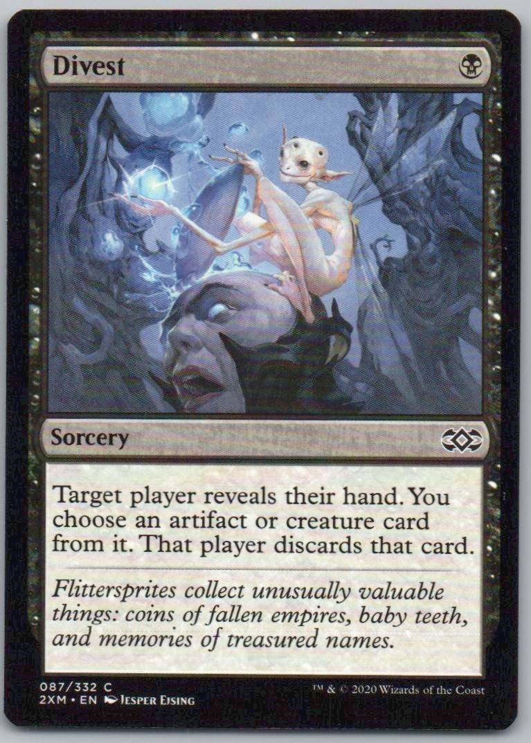 Divest 87 Normal Sorcery Card - Double Masters