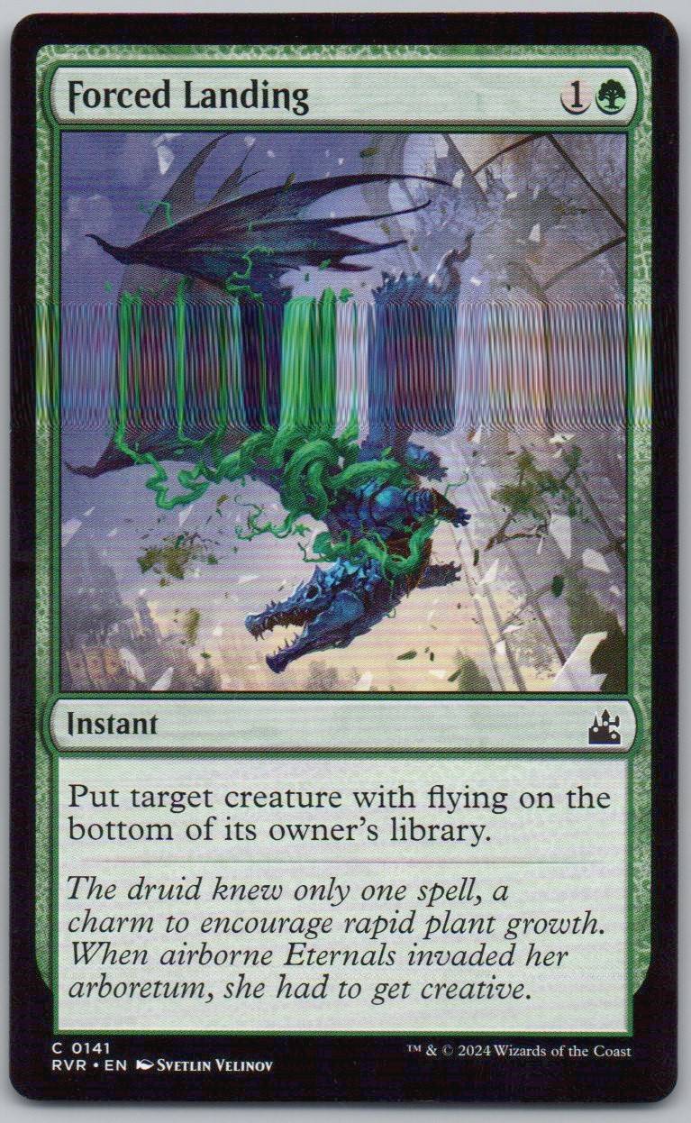 Forced Landing 141 Normal Instant Card - Ravnica Remastered