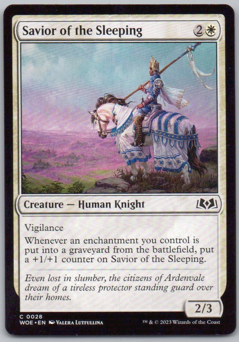 Savior of the Sleeping 28 Normal Creature Card - Wilds of Eldraine