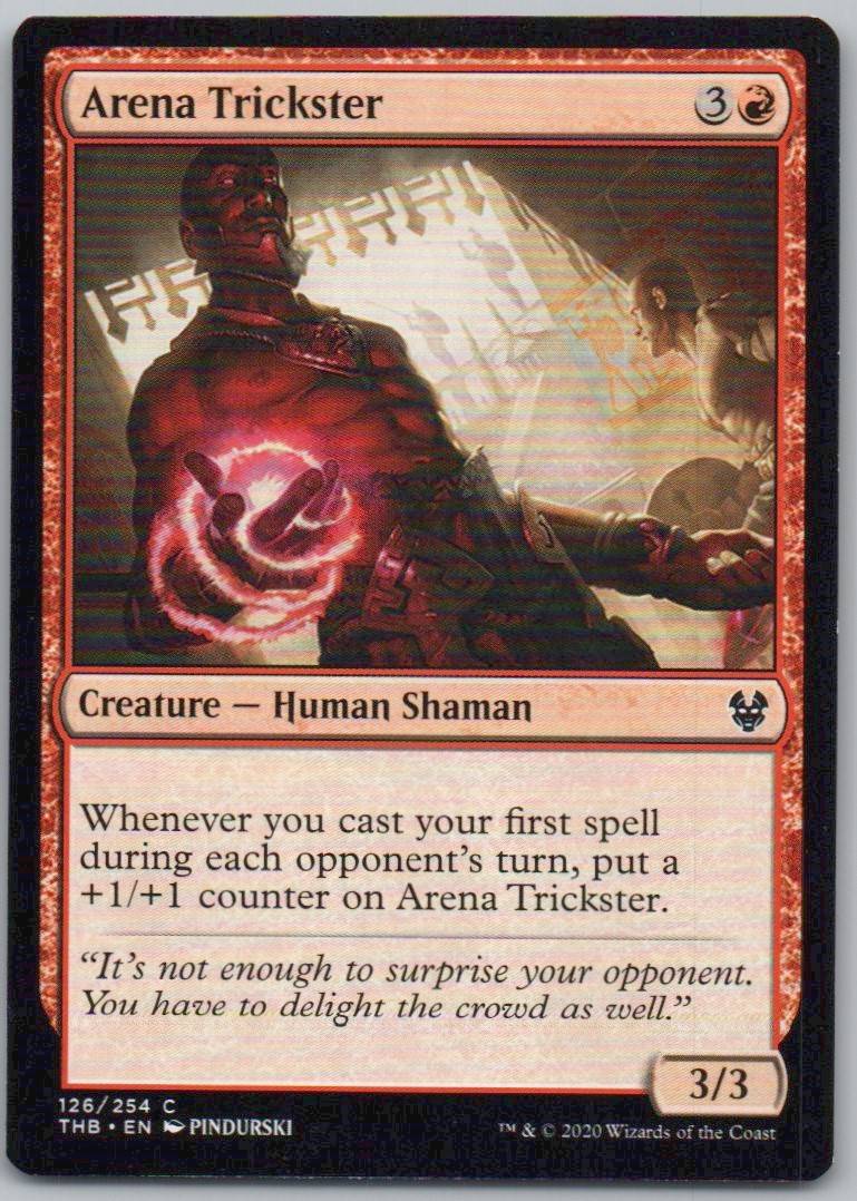 Arena Trickster 126 Normal Creature Card - Theros Beyond Death