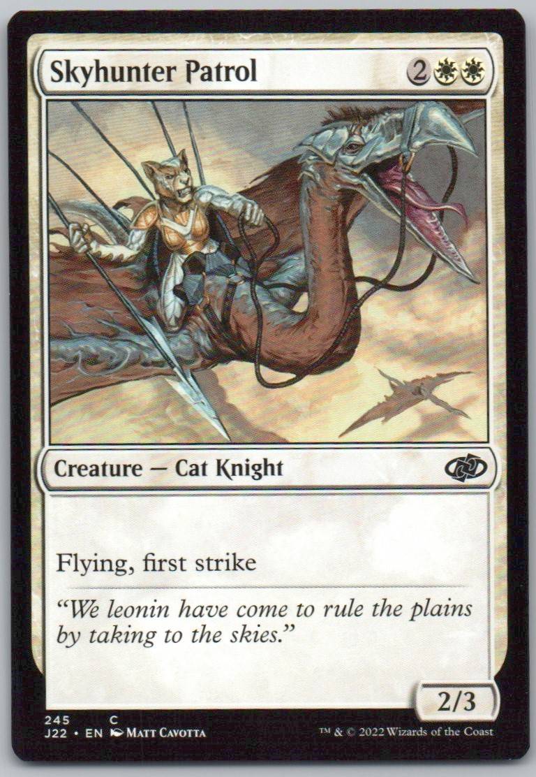 Skyhunter Patrol 245 0 Creature Card - Jumpstart 2022