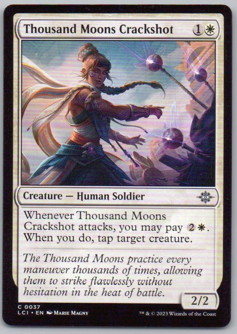 Thousand Moons Crackshot 37 0 Creature Card - The Lost Caverns of Ixalan