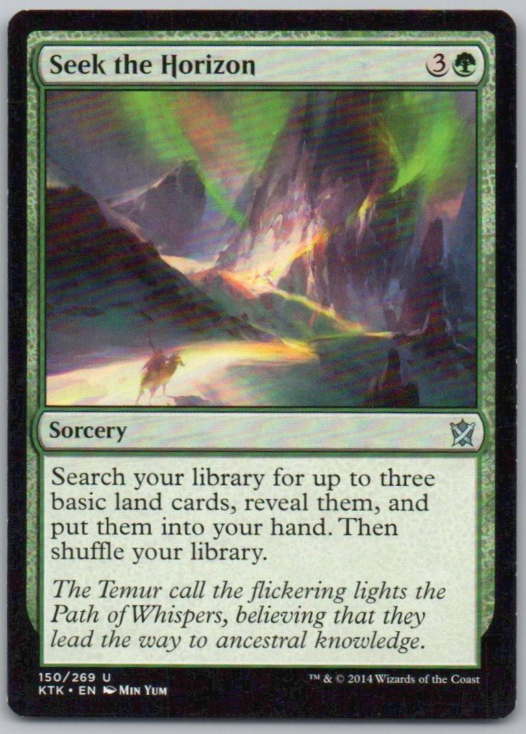 Seek the Horizon 150 Normal Sorcery Card - Khans of Tarkir