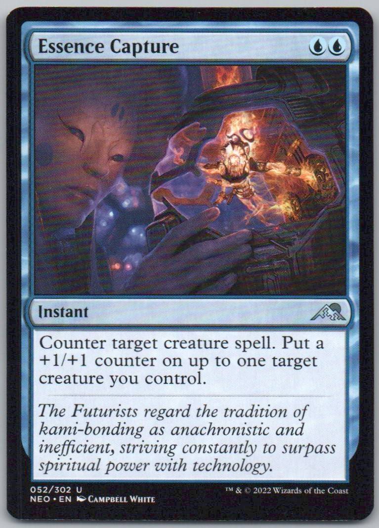 Essence Capture 52 Normal Instant Card - Kamigawa: Neon Dynasty