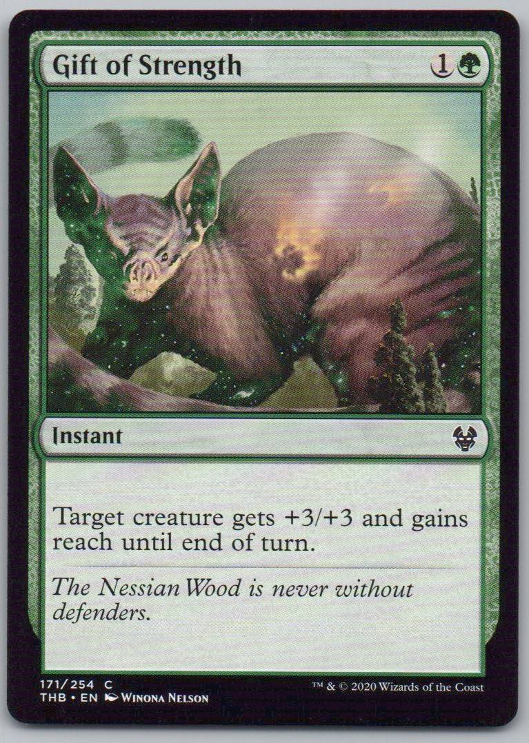 Gift of Strength 171 Normal Instant Card - Theros Beyond Death