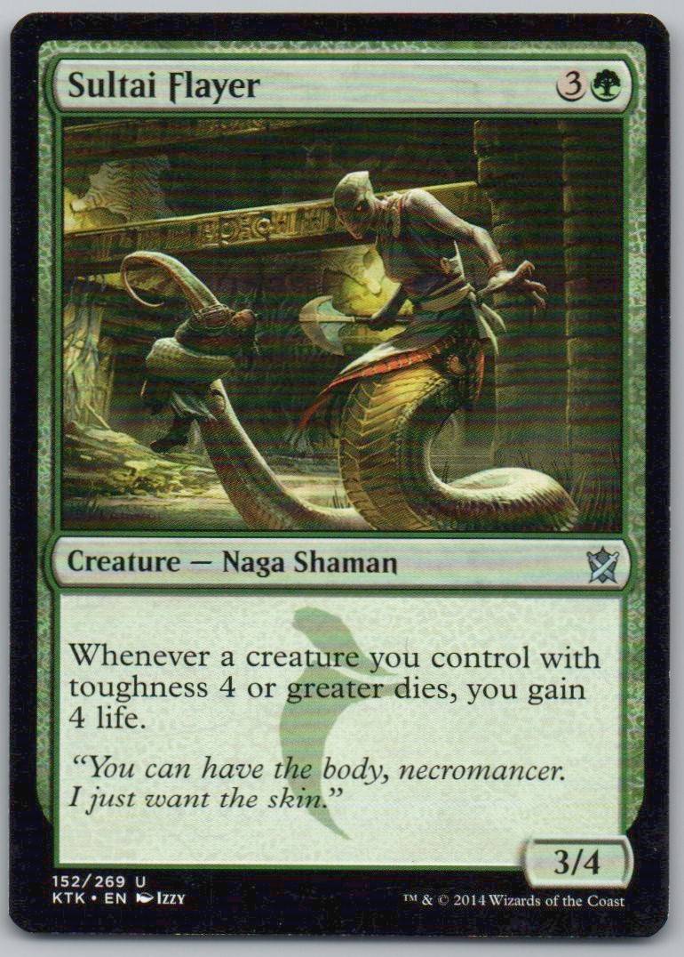 Sultai Flayer 152 Normal Creature Card - Khans of Tarkir