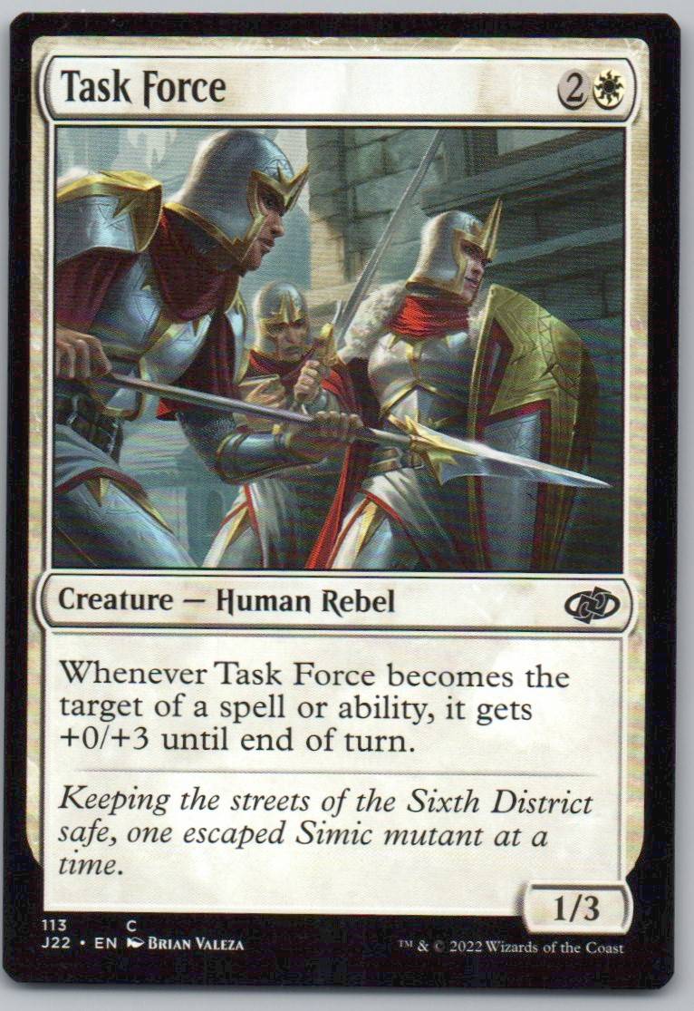 Task Force 113 0 Creature Card - Jumpstart 2022