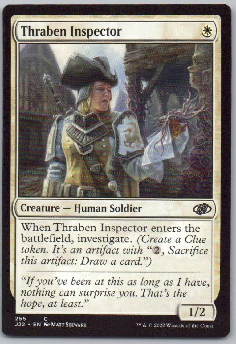 Thraben Inspector 255 0 Creature Card - Jumpstart 2022