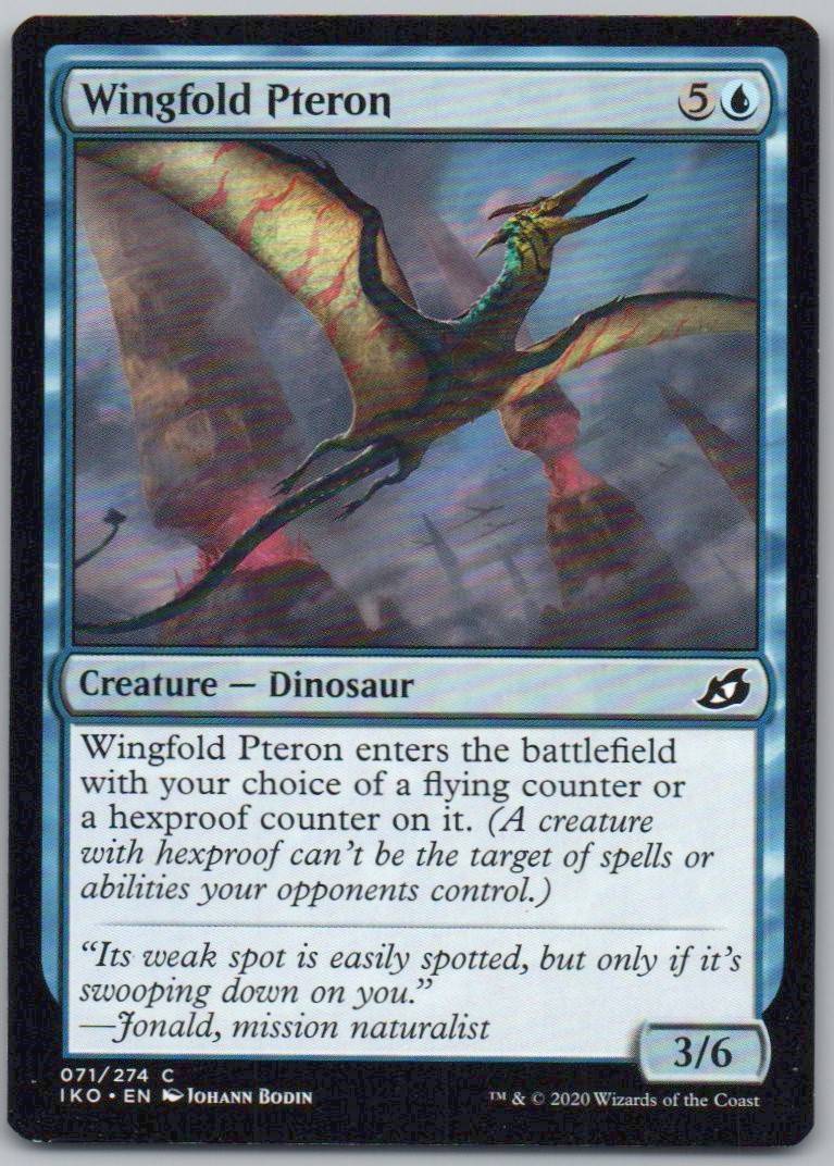 Wingfold Pteron 71 0 Creature Card - Ikoria: Lair of Behemoths